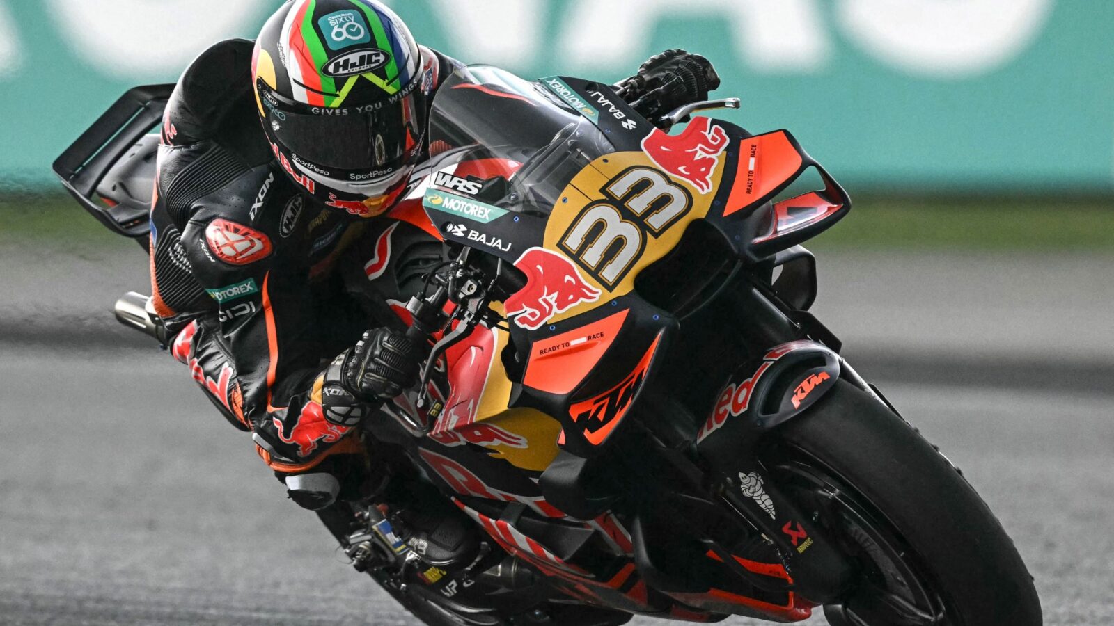 Fourth in Jerez rain race: Brad Binder