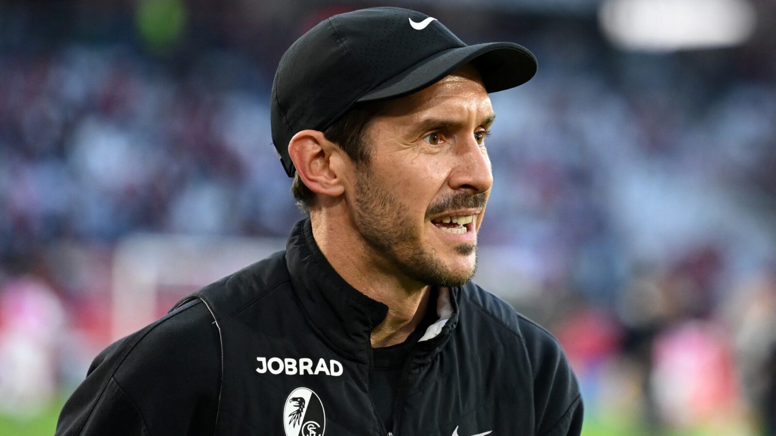 With Freiburg in the final: Coach Julian Schuster