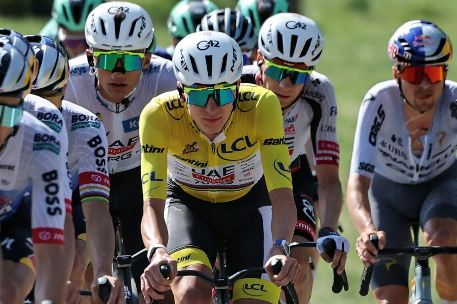 On the way to a fifth Tour victory: Tadej Pogacar